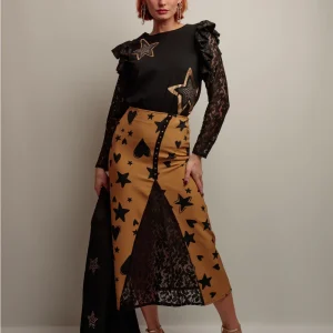 Jupe Combinée Love Star