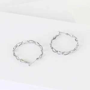 Boucles d'oreille en chaîne