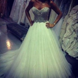 Robe Bustier crystal