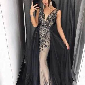 Robe axelle sans manches