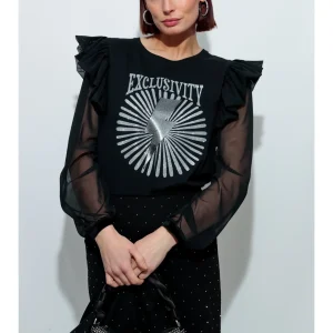 T-shirt femme Tulum Exclusivity noir