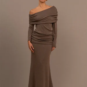 Top one shoulder délicat