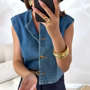 Veste sans manches Cafélia