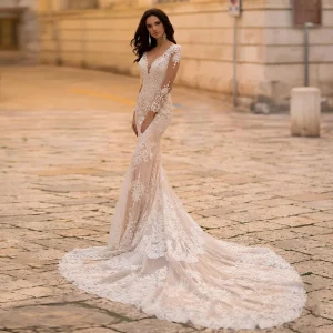 Robe de Mariée Sirène Chic