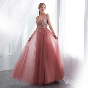 Robe de Bal Princesse Rose