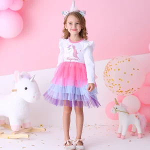 Robe Princesse Fille Multicolore