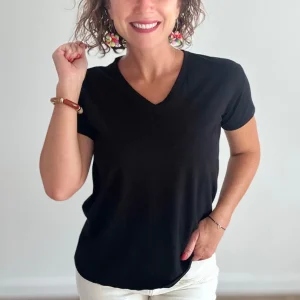 Tee-shirt basique Noir