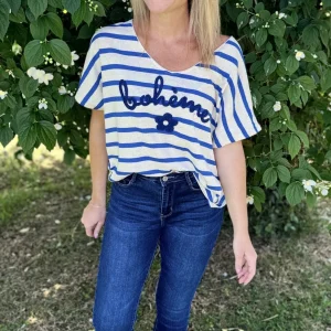 Jean Skinny Push Up Bleu Foncé