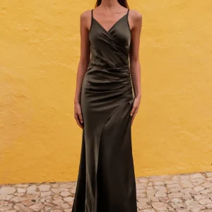 Robe Délicatesse kaki