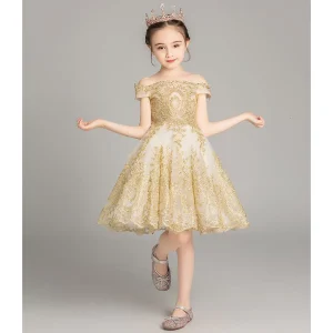 Robe Princesse Dorée