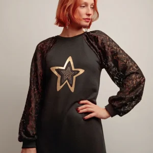Robe Greta Patch Star