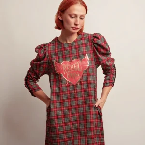 Robe courte tartan Matilda Rebel
