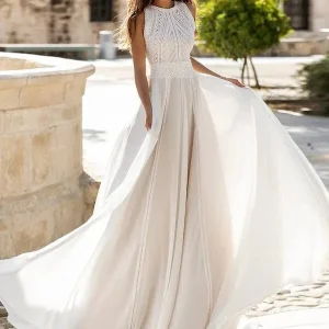 Robe de Mariée Champêtre à Dos Nu