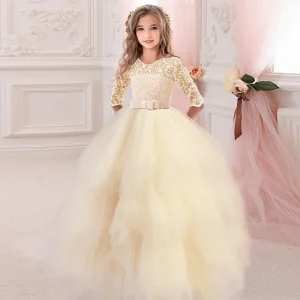 Robe Princesse Beige