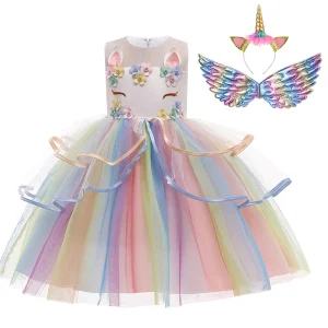 Robe Princesse Licorne Déguisement