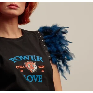 T-shirt Plumes Power Love