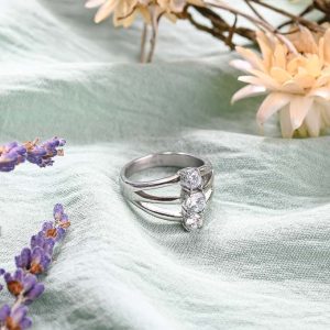 Bague triple anneaux