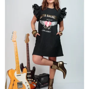 Robe en jean Dua Alma Rockera pour femme