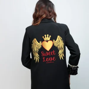 Blazer Smoking Sweet Love : Sophistication et originalité réunies