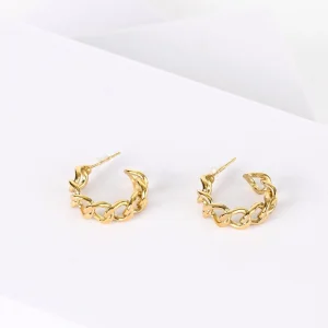 Boucles d'oreille à maillons