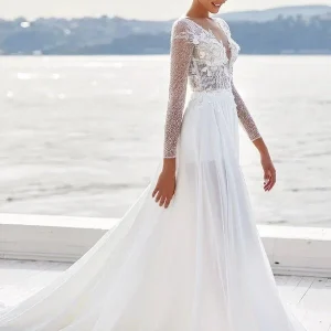 Chic Bohème Robe de Mariage