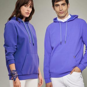 Holly - Sweatshirt technique d'équitation à capuche unisexe