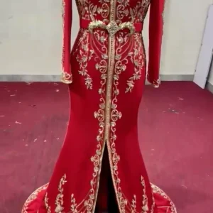 Caftan sirène cerine