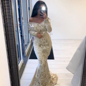 Caftan Elie perlée Bras