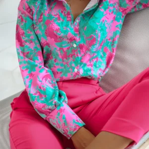 Chemise Floral Green