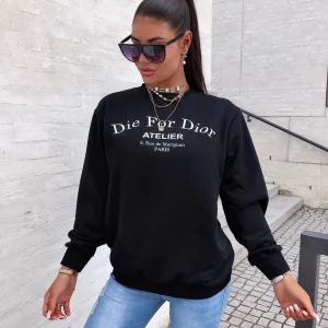 Pull Sweat Die For Dior Black