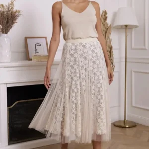 Jupe en tulle Aria en Dentelle