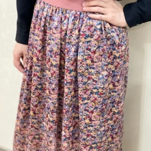 Jupe longue fleurie Natty