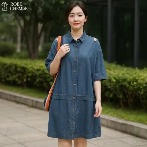 Robe Chemise Denim