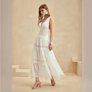 Robe cocktail en soie