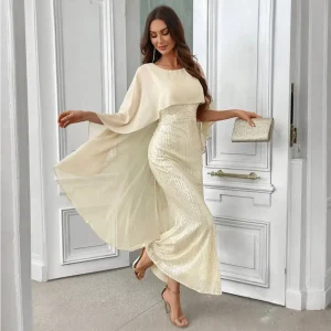 Robe cocktail paillette