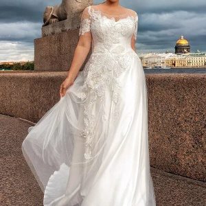 Robe de Mariage Femme Ronde