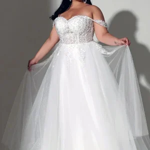 Robe de Mariage glamour Grande Taille