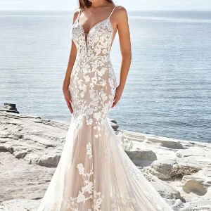 Robe Sirène Mariage Bohème