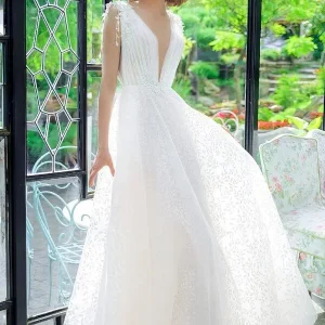 Robe de Mariée bohème Chic Élégante