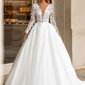 Robe de mariée bohème princesse