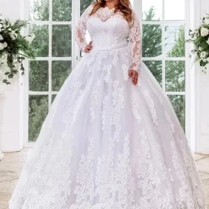 Robe de Mariée Dentelle plus-size