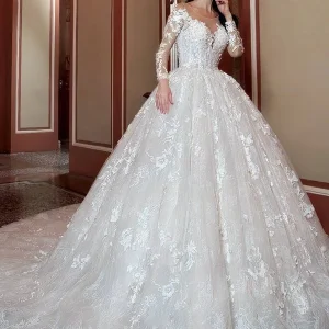 Robe Mariage Princesse Perlée