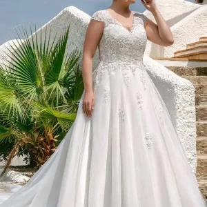 Robe Mariée Grande Taille Dentelle