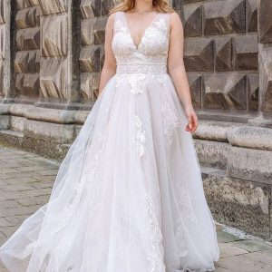 Robe Mariée pour Femme Ronde