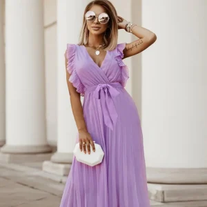 Robe Princesse Longue Violette