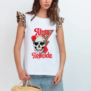 T-shirt Mini Volante Alma Rebelde – L’allié stylé au détail raffiné