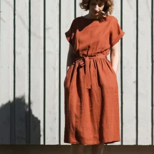 Tenue couleur terracotta