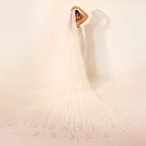 VOILE LISA LONG FLEURI